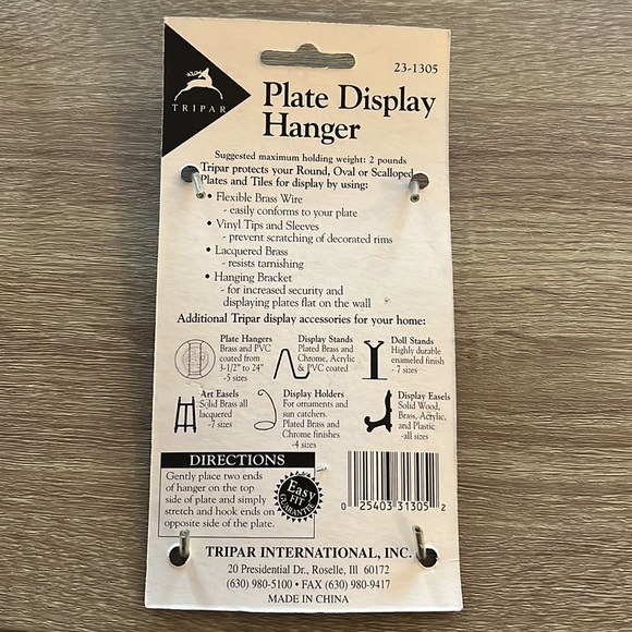 Plate Display Hangers - 5 Hangers - Picture 5 of 10